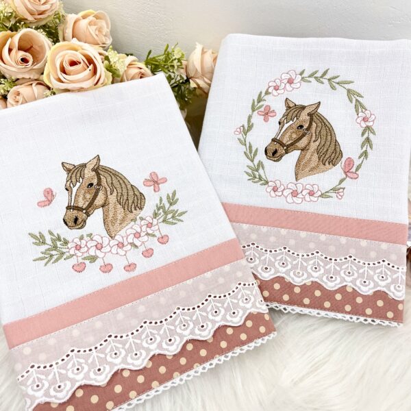 kit Fraldas 2 Boca luxo cowgirl