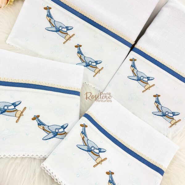 kit Passeio, ombro e 2 Boca Aviãozinho