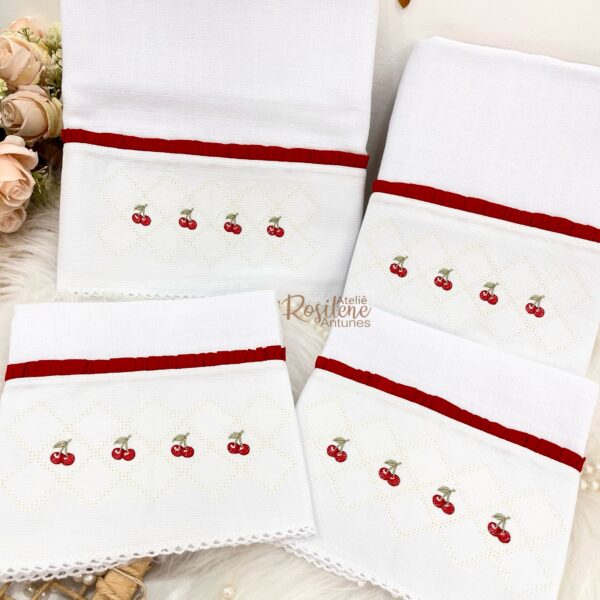 kit Passeio, ombro e 2 Boca cerejinhas