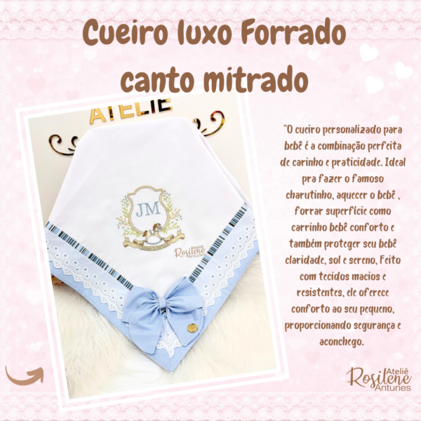 Cueiro luxo canto mitrado