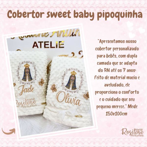 Cobertor Sweet (Pipoquinha)