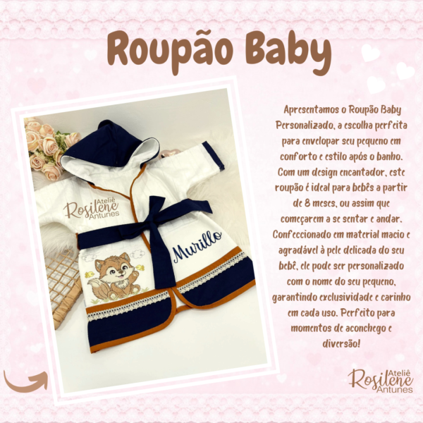 Roupão Infantil