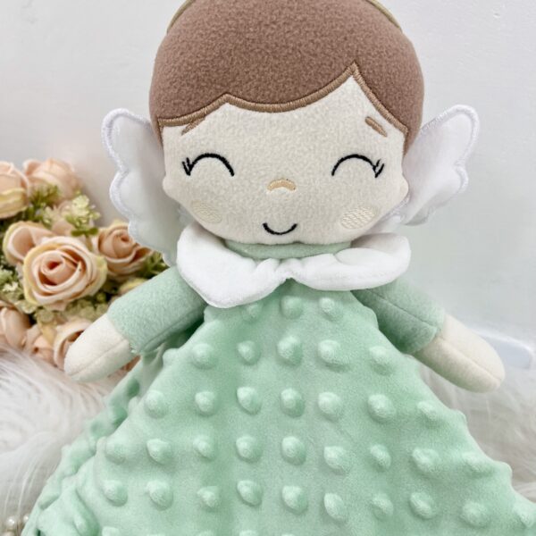 Anjinho  menino verde bebê