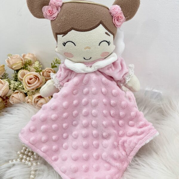 Anjinha  menina rosa bebê