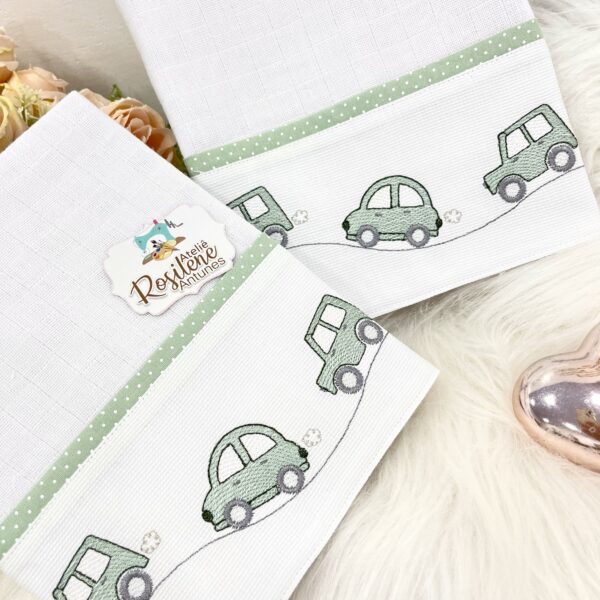 kit Fraldas 2 Boca luxo carrinhos