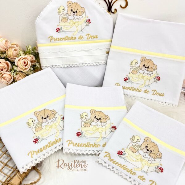 Kit essencial 5 peças unissex presente de Deus