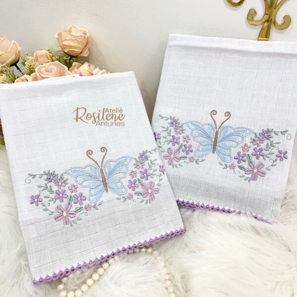 kit Fraldas 2 Boca crochesinho