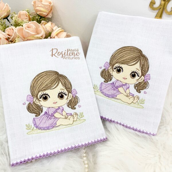 kit Fraldas 2 Boca crochesinho