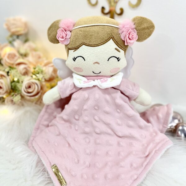 Anjinha rosa puf flor